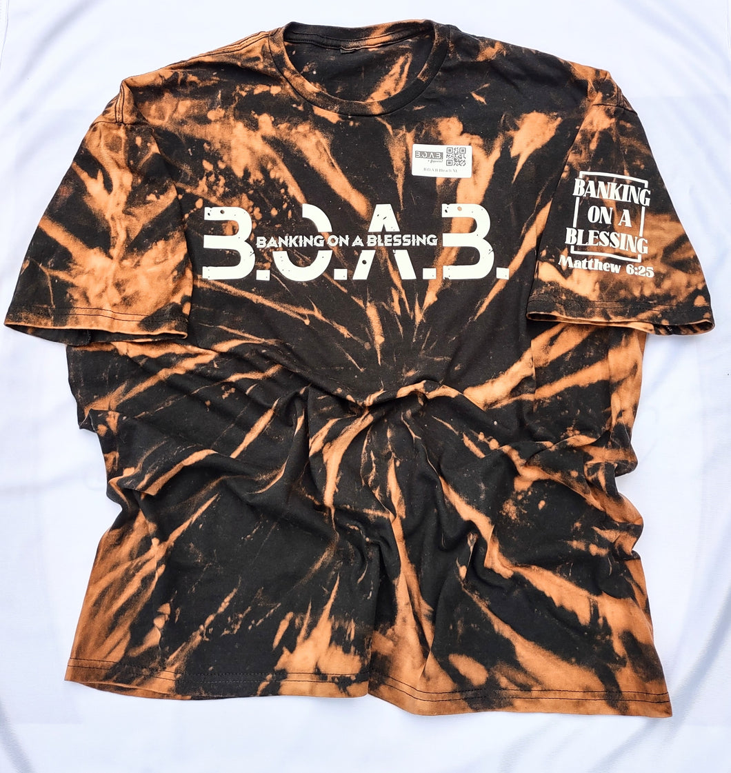 B.O.A.B. Logo - Bleached