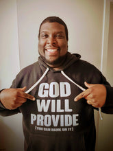 Load image into Gallery viewer, God Will Provide / Matt. 6:25 Hoodie
